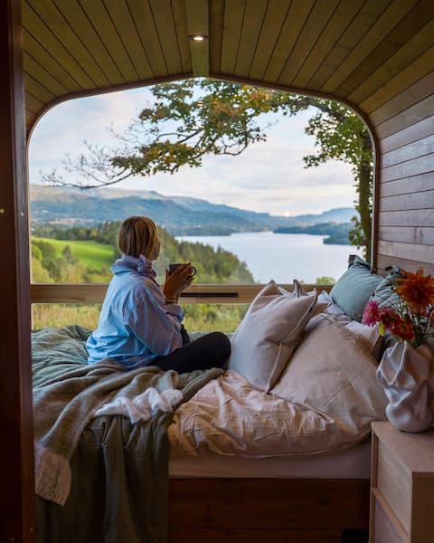 The view of Syftestad Gard