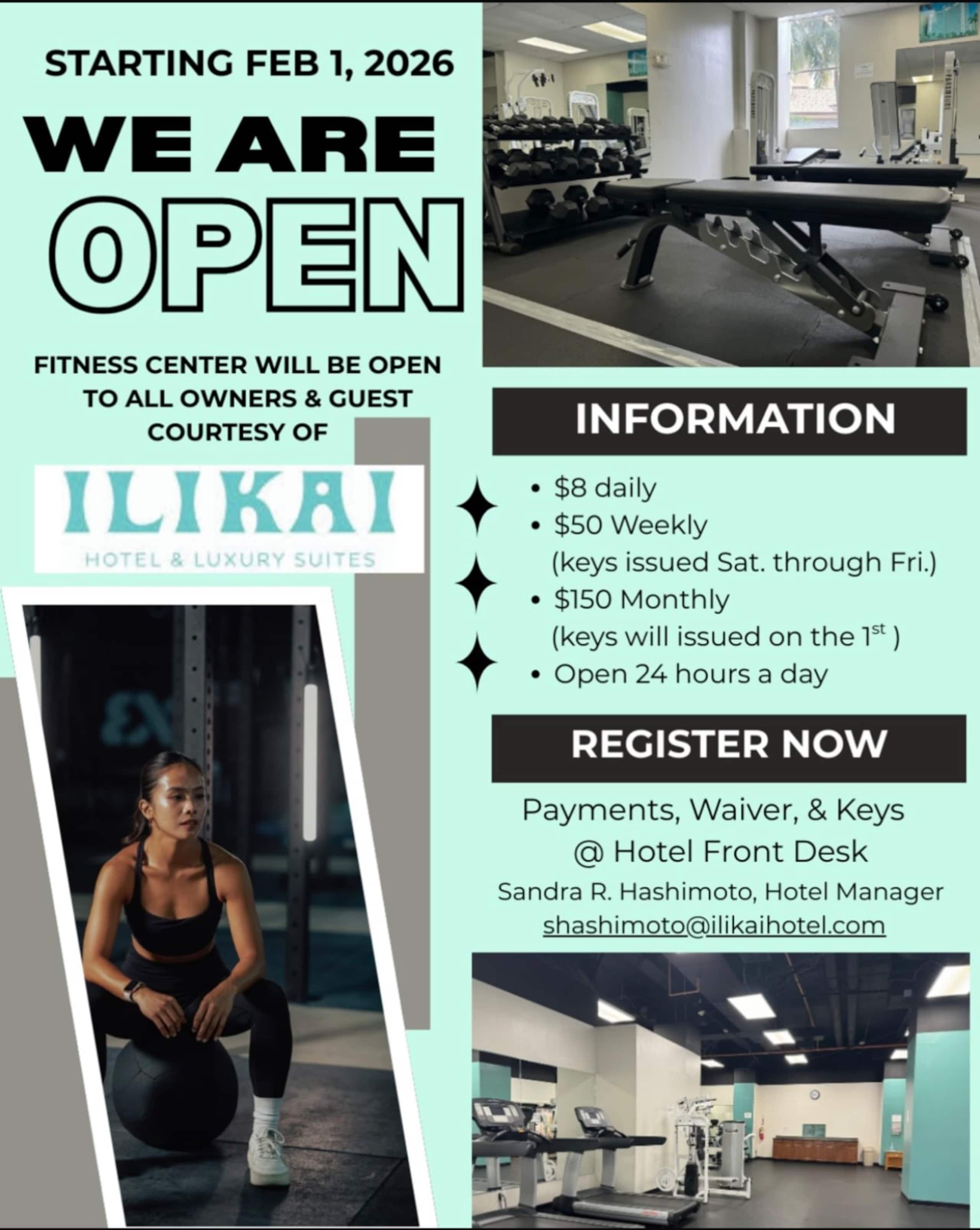 Waikiki Oceanview Resort Pool | Gym | Free Parking - Image 21