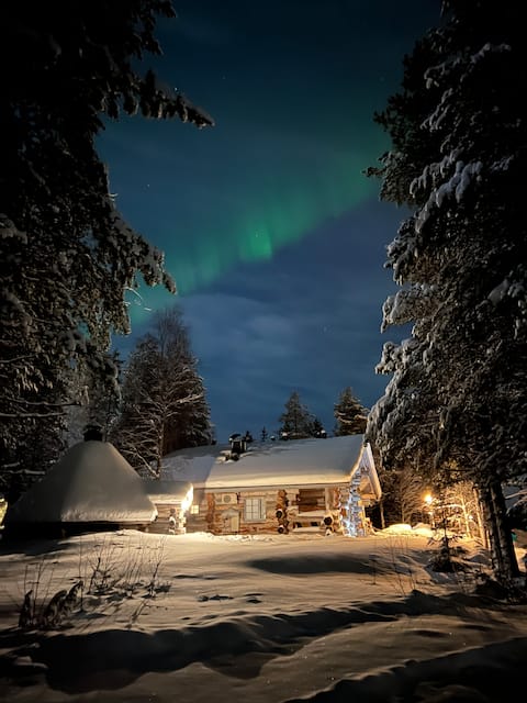 Samuam A-talo, Upea kelohuvila Sallatunturissa