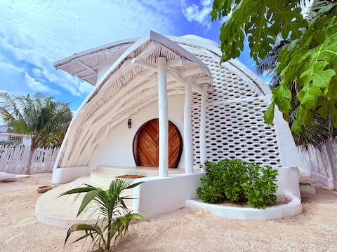 Unique Beachfront Casa Kyma, Pool, Yucatan