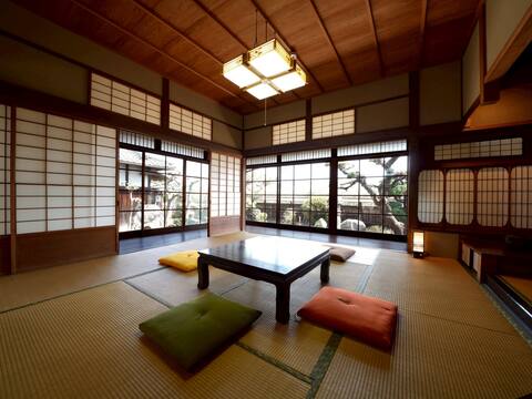 Japanese house/Limited to 1 group per day/Entire house for rent/Olive Park, Beach/Seto Koge/Bus stop