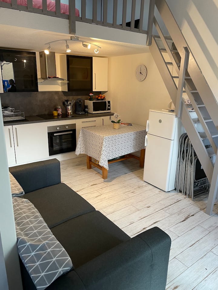 Maison 2 Pièces Mezzanine - Leucate