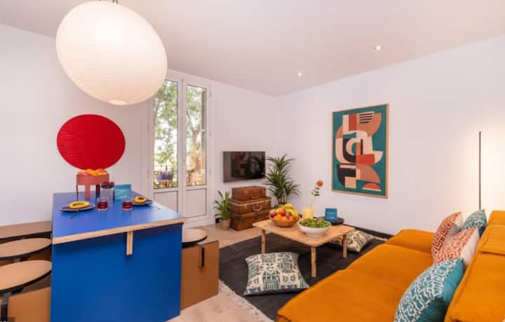 Great 3 Br Apartment: Nice Location In L'eixample - Barcelona-El Prat Airport (BCN)