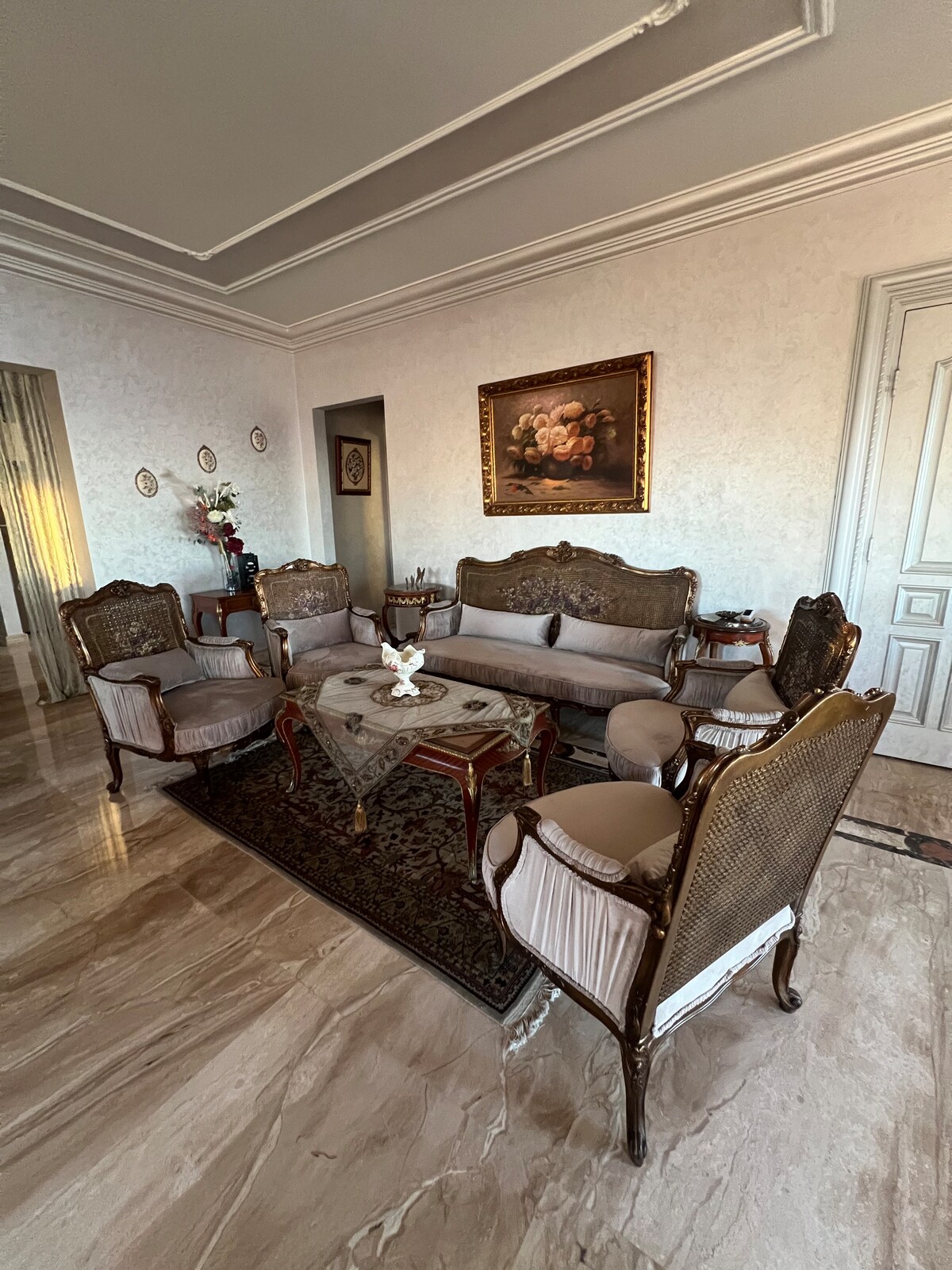 Salon vintage classique