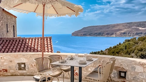 Seaview I Pool I Terrace I 3 Rooms I Kitchen