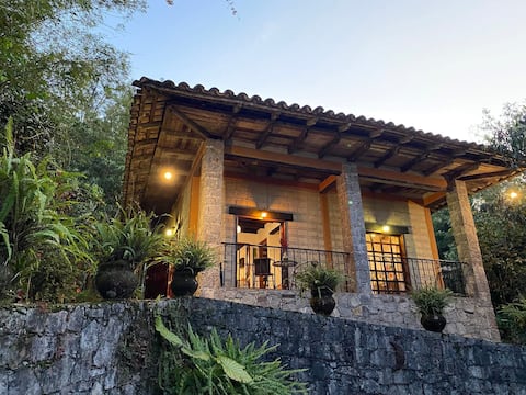 Cabin in downtown Cuetzalan