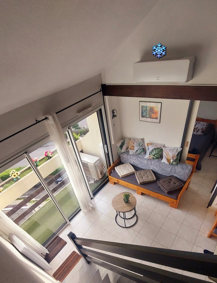 T4 Climatisé, 60 M2, Vue Montagne, Balcon, Garage - Lourdes