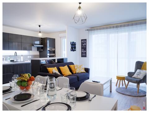 Beautiful 3P with terrace and private parking