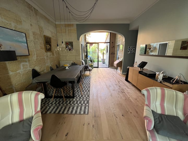 Maison Familiale En Pierre Stseurin Croix Blanche - ボルドー