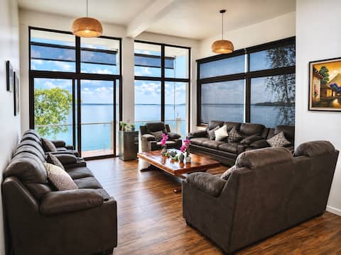 El Remate Panoramic View House Peten with A/C