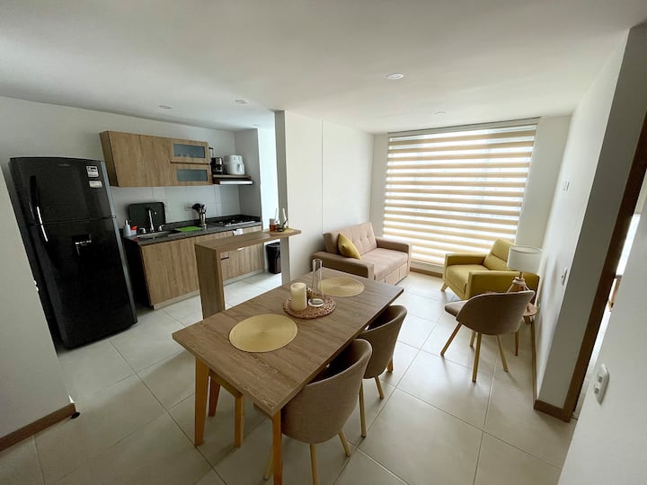 Apt Near Cable: Heated Pool, Gym, Cowork, Parking - Manizales