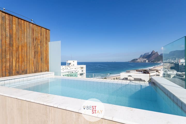 Fantástica Cobertura com Vista Pôr do Sol Ipanema