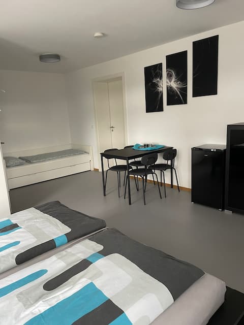 Barrier-free, 30 sqm, terrace, building biology tested