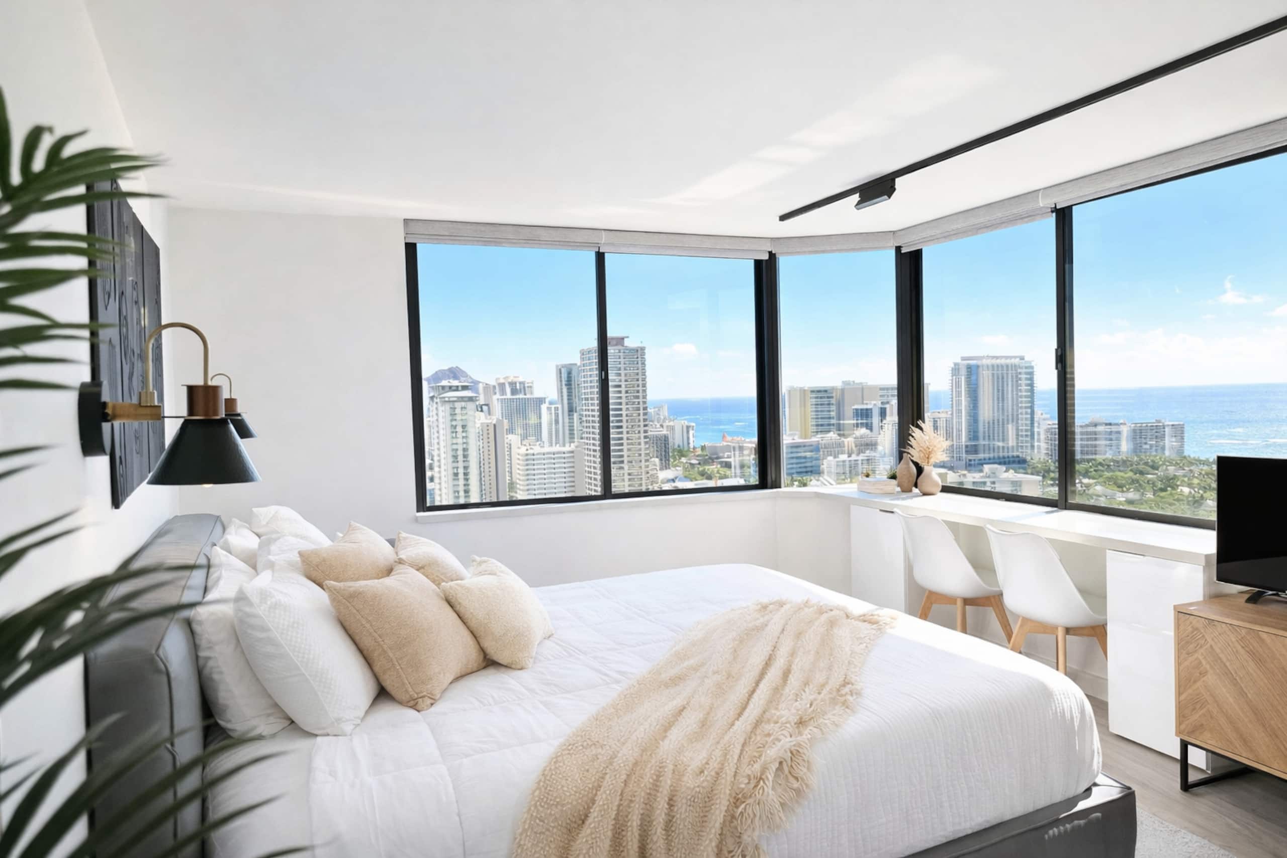 Stunning Ocean & Diamond Waikiki 33F A - Image 13