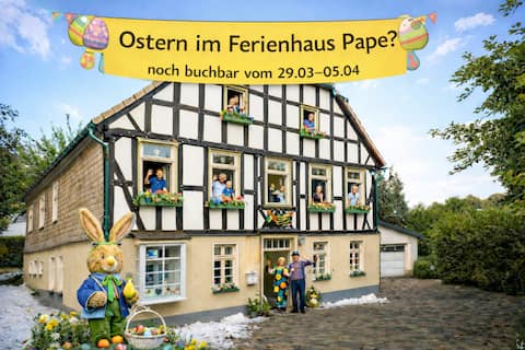 Holidayhome Pape (300m²,17 pers) with large garden