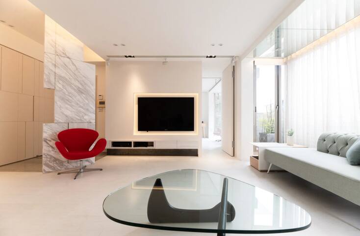 大安森林隱市豪宅｜捷運東門站3分鐘｜一層一戶挑高樓中樓，雙面採光｜三房雙衛浴｜全套廚房大浴缸｜ gallery image 2