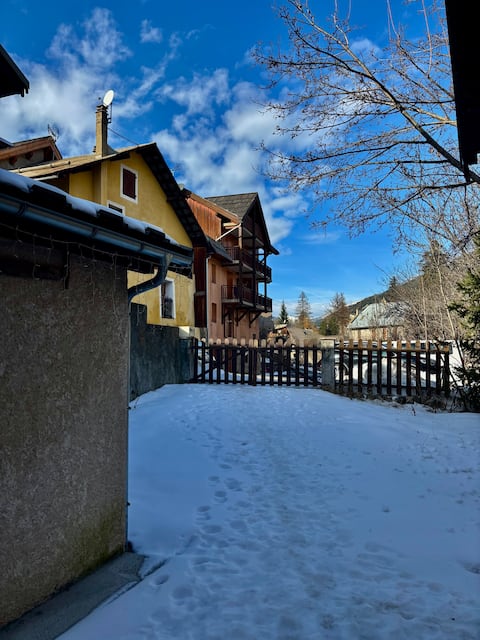 Large ski-in/out chalet