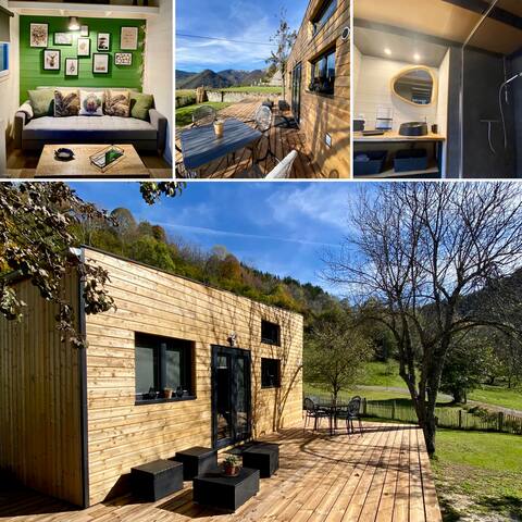 Pretty Tiny House
 mountain view
Wellness area