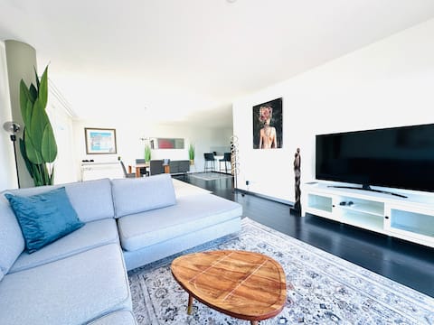 Top performing Airbnb: Stunning downtown Zurich penthouse, top location in Gewerbeschule