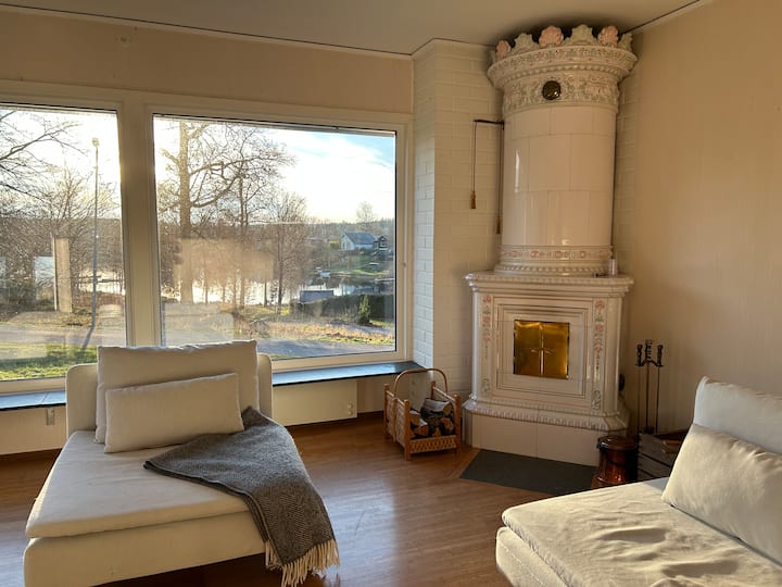 Stor Villa Med Bastu, Bio Och Brygga - Olofström