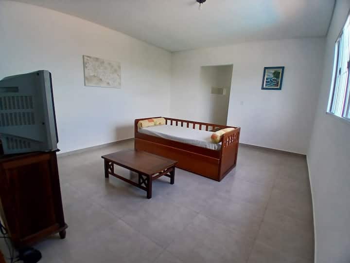 Oddychová miestnosť na hornom poschodí vedľa veľkej miestnosti.