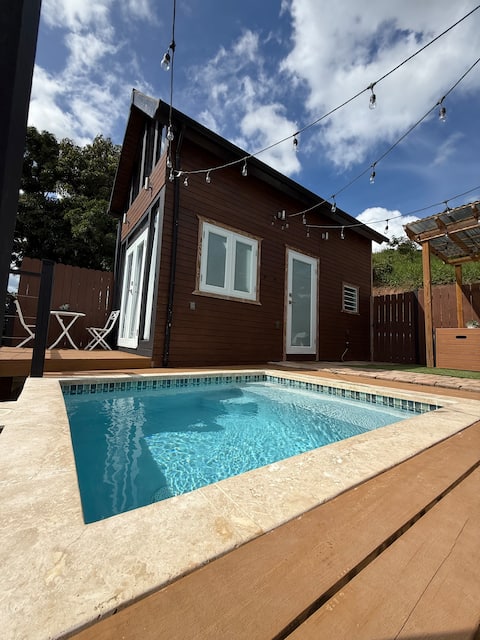 Cerro Vega "cozy tiny house" Pool with heater
