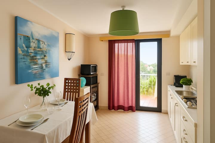 Villa Olimpia · Geranio | 2 Camere, Vista Mare - Isola di Capo Rizzuto
