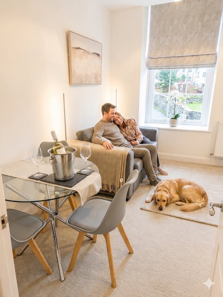 Central Double Bed Pet-friendly Apartment - Ulverston