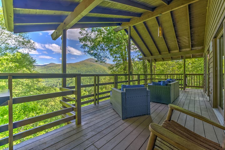 Breathtaking View, Cozy, Dog Friendly - Maggie Valley, NC