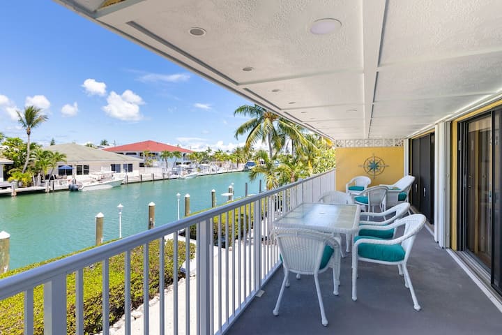 2br Waterfront Duplex With Pool & Hot Tub Access - Key Colony Beach, FL