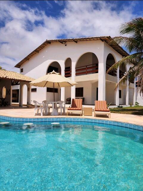 Casa na praia, frente mar!