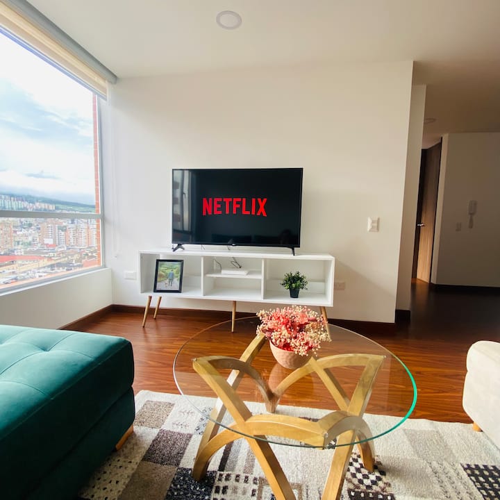 Apartamento Panorámico De Lujo En Centro De Pasto - Pasto