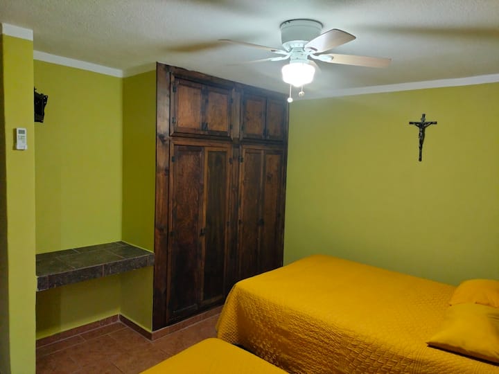 Double beds