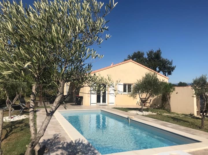 Maison De Vacances Avec Piscine - Vallon-Pont-d'Arc