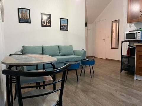 Top Airbnb: Nice 2-room "Cocooning" – Train station / Downtown à Reims