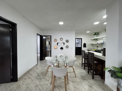 New and spacious apartment in downtown Tlalte