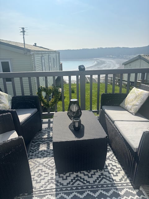 Beautiful caravan, Lydstep Haven
