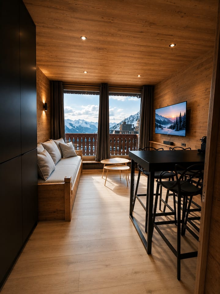 Studio Premium Neuf  Cœur Val Thorens  Ski Pieds - Val Thorens