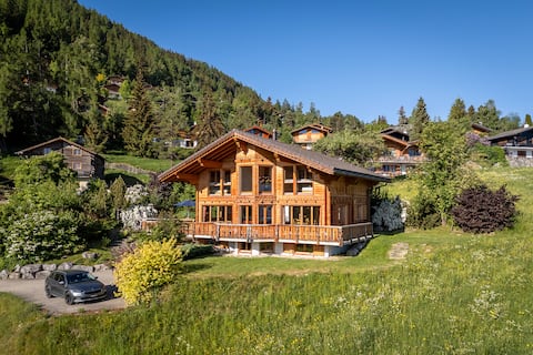 Chalet Vansamis, breathtaking views & sauna