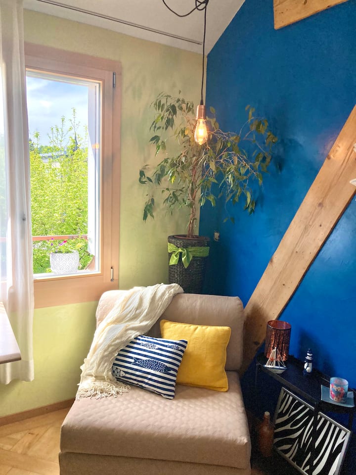 Cosy Maisonette Room 6’ To City Center + Breakfast - Bern
