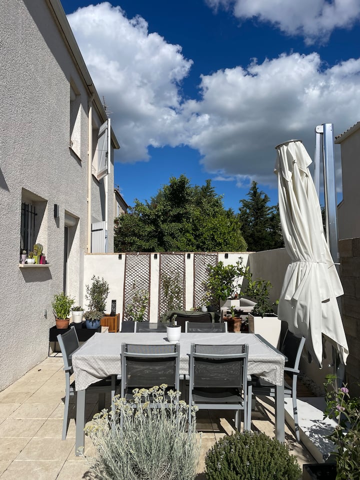 Maison Avec Jardin Privé, Confort, Idéale Famille - Carnon