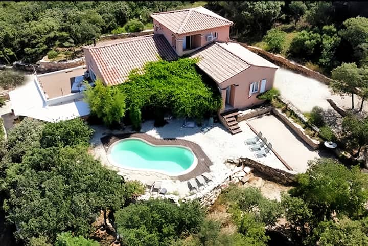 Là Où Le Ciel Est Né 
Propriété Vue Mont Ventoux - Gordes