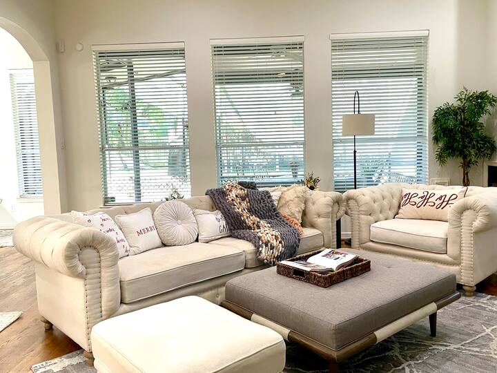 Spacious 4br Family &Work Friendly｜near Katy Mills - 카티