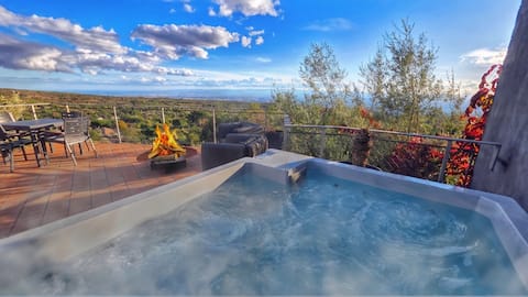 Private Heated Jacuzzi 36°• Infinity Pool • Rahal