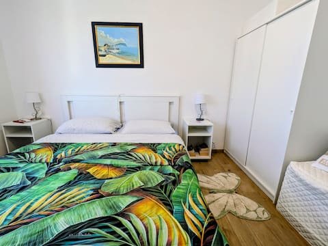 La Palma apt. hydromassage 2 bike next to the sea