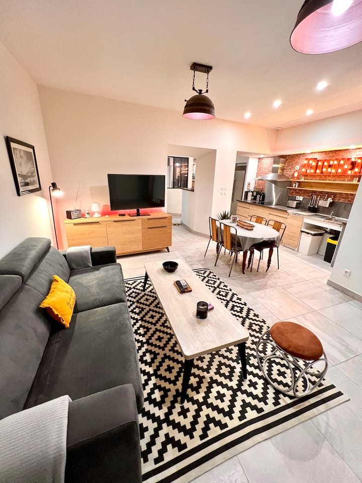 Loft Clim & Jacuzzi - Grands Buffets, Centre-ville - Narbonne