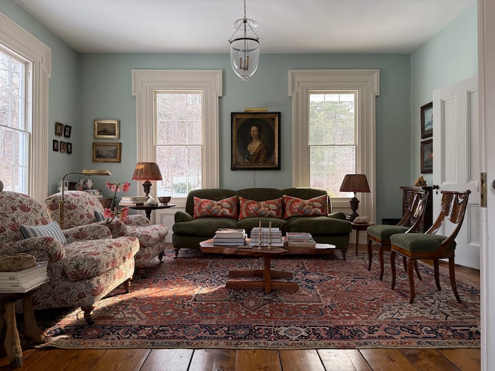 Private Historic Hudson Home On 20 Acres With Pool - Ghent, NY