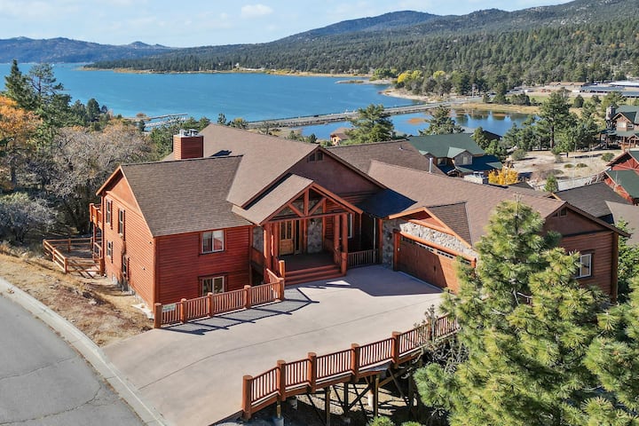 Lakeviews! Hottub! Theater! Gameroom! Ac! - Big Bear, CA