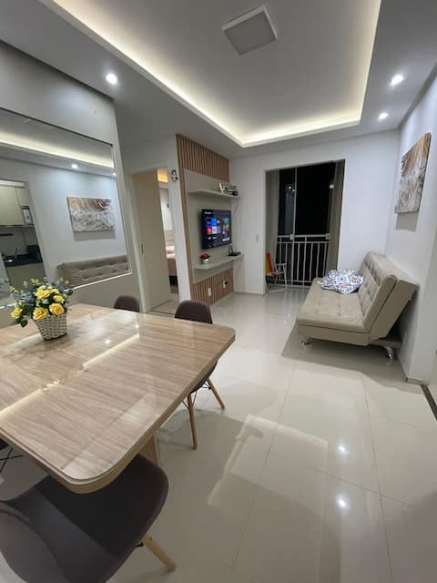 Apto modern Costa aracagy 1 km beach São Luís