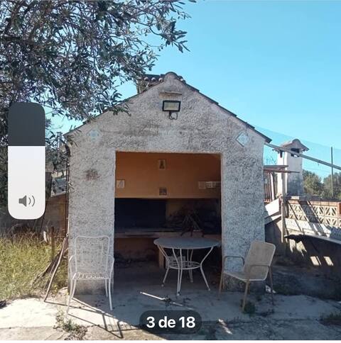 Chalet con tres habitaciones